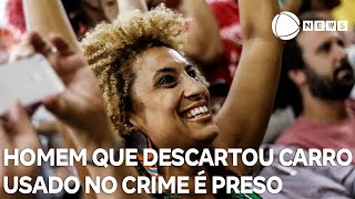 Marielle Franco polícia prende homem que descartou carro usado no crime [upl. by Ahtis]