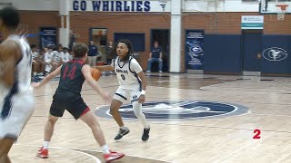 Page vs Grimsley in NCHSAA Basketball Playoffs First Round matchup [upl. by Abibah856]