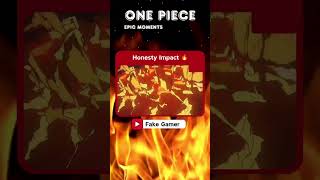 Koby Honesty Impact 🔥 onepiece koby epicmoments [upl. by Blane]