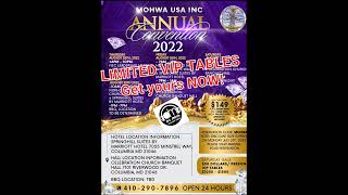 MOHWA🇺🇸 USA 2022 NATIONAL CONVENTION BALTIMORE MD By DJ MOLAINTERNATIONAL [upl. by Dleifxam]