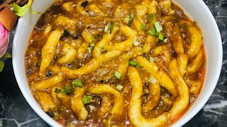 Spicy potato noodles॥potato noodles recipe॥famous Korean potato noodles recipe॥ [upl. by Ahsenhoj]