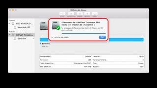 Macbook Formater le disque dur interne créer GUID partition et installer le macOS [upl. by Broida]