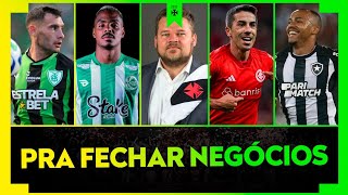 PRA FECHAR NEGÓCIOS VASCO SE REÚNE PRA ACERTAR CONTRATAÇÃO MAS PODE PERDER 2 JOGADORES PRA RIVAIS [upl. by Eatnuahc]