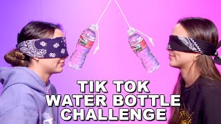 TikTok Water Bottle Challenge with MYSTERY ITEMS  Merrell Twins [upl. by Womack355]