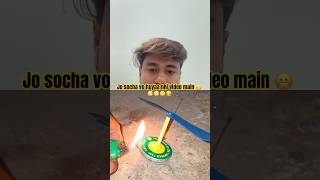 Jo socha vo huyaa nhi video experiment patakhe diwali crackerstesting gridtesting science [upl. by Nalor]