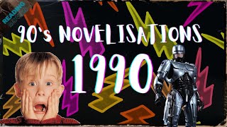 1990  Novelisations of the 90s  Film TieIns From My Collection booktube [upl. by Lienhard410]