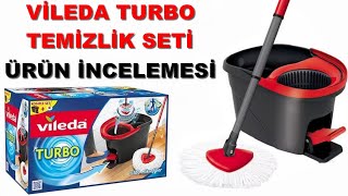 Vileda Turbo Pedallı Temizlik Seti Ürün İncelemesi [upl. by Digirb]