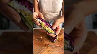 Vegan Sushi Wraps for an easy lunch recipe 🍣 [upl. by August8]