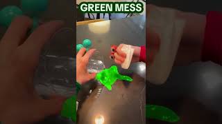 MAKING A GREEN MESS shorts [upl. by Sayed]