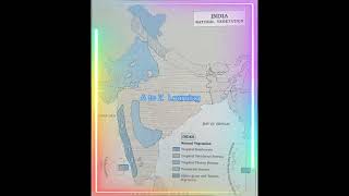 India natural vegetation map  india map  ss  shorts viral ytshorts trending learning india [upl. by Ittap794]