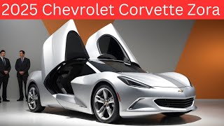 The Future of Corvette A First Look at the 2025 Chevrolet Zora [upl. by Corsetti336]