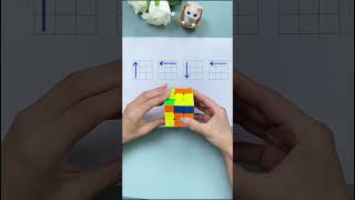 Simple loop formula in 3x3 rubiks cube rubik rubikscube [upl. by Sondra]