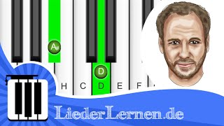 Harold Faltermeyer  Axel F  Klavier lernen  Musiknoten  Akkorde [upl. by Nahshon]