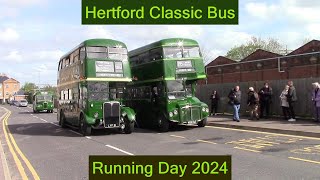 Hertford Classic Bus Running Day 2024 [upl. by Atirehc]