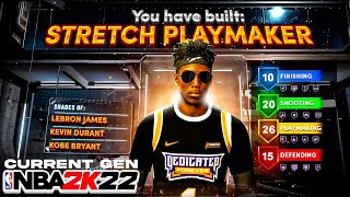 THE STRETCH BUILD THAT CAN DO EVERYTHING • BEST BUILD NBA 2K22 CURRENT GEN FIRST NBA 2K22 BUILD [upl. by Ordnaxela]