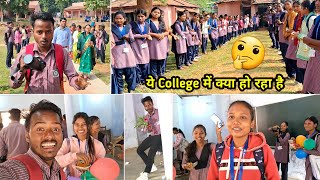 जोहर दोस्तों 🙏 College Me Ye Kya Ho Raha Hai Farwell History Honours Augustines College Manoharpur [upl. by Zarla]