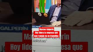 Marcos Galperin Hoy lidera la empresa que mas trabajo da en Argentina GRABOIS lo critica [upl. by Eibrab]