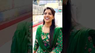 Aishwarya Rajesh Vists Tirumala Temple  Aishwarya Rajesh Vists Tirumala  Political Fire [upl. by Mairim]