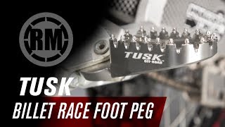 Tusk Billet Race Motorcycle Foot Pegs [upl. by Atin]