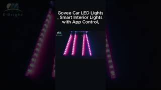 Govee Car LED Lights Review Smart RGB Interior Lights with App Control [upl. by Gregorius]