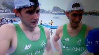 Paul And Gary ODonovan Interview After Winning A Silver Medal In The Olympics Rowing [upl. by Hasheem]