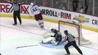 Canucks Vs Jackets  Shootout  030111  HD [upl. by Ranjiv]