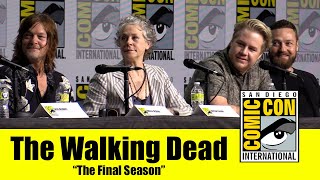 THE WALKING DEAD  Comic Con 2022 Full Panel Norman Reedus Melissa McBride Lauren Ridloff [upl. by Eliason]