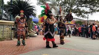 Xipe Totec Aztec Dancers  Placita Olvera [upl. by Htir]