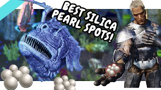 Where To Find The Most Silica Pearls Island Ark Survival Ascended [upl. by Idner]