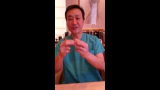 Post rhinoplasty taping of nasal tip by Dr Charles S Lee [upl. by Puna]