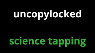 uncopylocked science tapping simulator [upl. by Yllen]