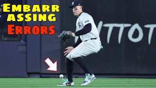 MLB  Worst Errors Playoffs 2024 [upl. by Rodolphe933]