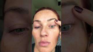 Tinting Eyelashes using RefectoCil Tint  Before amp After eyelashes lashes shorts ресницы [upl. by Sewole]