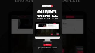 Chapel TNC  Church Webflow Template [upl. by Akinam]