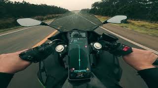 RIDE AND SONGS 007  2020 NINJA 400 4K60fps [upl. by Nahtahoj]