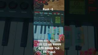 How to play rush e on piano [upl. by Enehpets348]