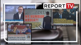 Report TV quotShtypi i Ditës dhe Juquot ja çfarë shkruajnë gazetat për sot e Hënë 8 mars 2021 [upl. by Aned]