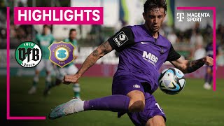 VfB Lübeck  FC Erzgebirge Aue  Highlights 3 Liga  MAGENTA SPORT [upl. by Kilam]