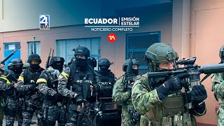 Noticiero de Ecuador Emisión Estelar 27012024 [upl. by Vitkun]