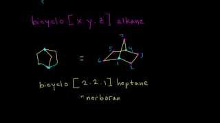 Bicyclic compounds  Alkanes cycloalkanes and functional groups  Organic chemistry  Khan Academy [upl. by Rikki]