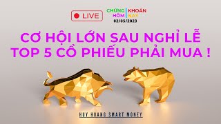 Chứng khoán hôm nayNhận định thị trường Cơ Hội Lớn Sau Nghỉ Lễ  Top 5 Siêu Cổ Phiếu chungkhoan [upl. by Annecorinne193]