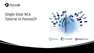 Single Dose NCA Analysis Tutorial in PumasCP [upl. by Auoh]