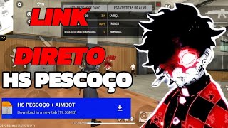 HS PESCOÇO  AIMBOT XIT 100 HS NA PASTA DATA ATUALIZADO LINK DIRETO ✅️ HS FREEFIRE [upl. by Kresic468]