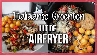 Gezonde Groentenmix uit de Airfryer Italiaans met Parmezaanse Kaas [upl. by Newhall]