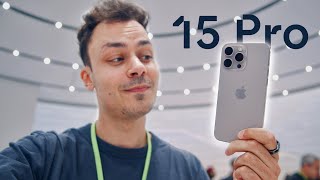 iPhone 15 amp 15 Pro Ich konnte es ausprobieren [upl. by Jake712]