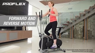 Elliptical Cross Trainer Proflex XTR3 Elite 5in1 [upl. by Aneetsyrk]