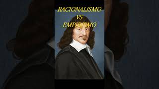 RACIONALISMO vs EMPIRISMO [upl. by Beaufert]