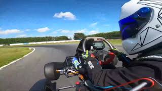 First meters with my iame x30 junior  onboard lap  kartbaan Strijen weskarting [upl. by Kemppe]