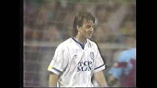 Leeds vs Aston Villa FLC 199091 Season [upl. by Lolly827]