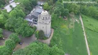 Ingelheim am Rhein  Bismarckturm [upl. by Airdnaed]